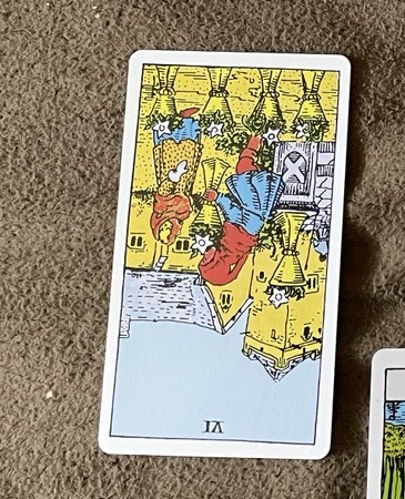 ⑤ カップの6｜Six of Cups｜逆位置